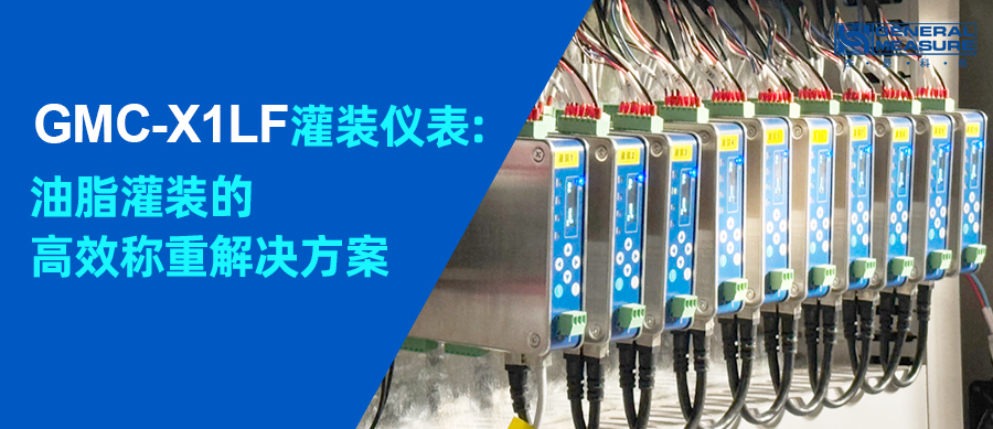 称重油脂灌装案例 | GMC-X1 LF卡轨灌装称重仪表
